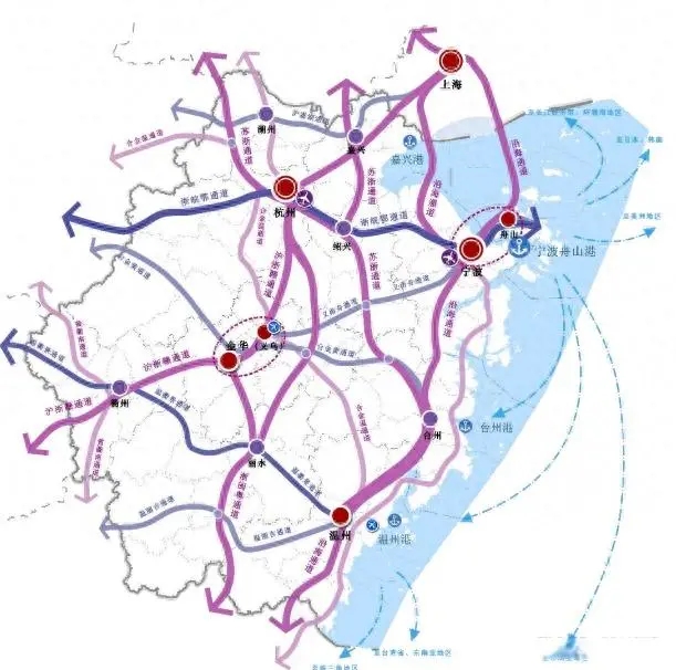 浙江省国土空间规划--综合交通部分